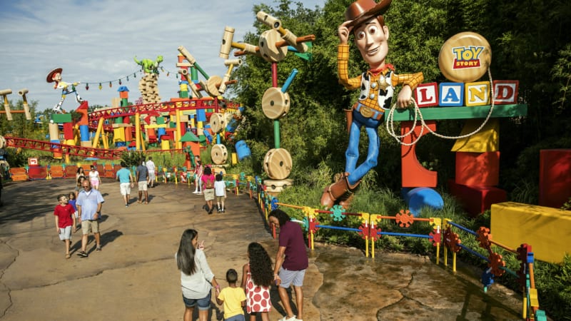 Toy Story Land Early Morning Magic