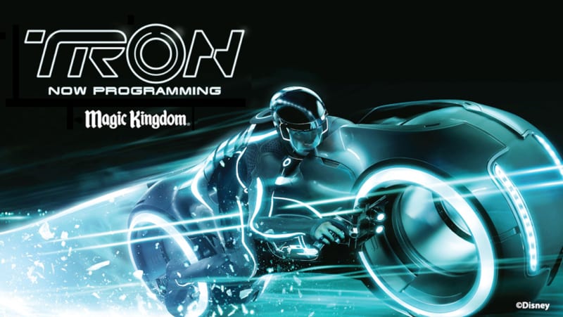 Magic Kingdom Attractions Closing Tron Coaster Construction