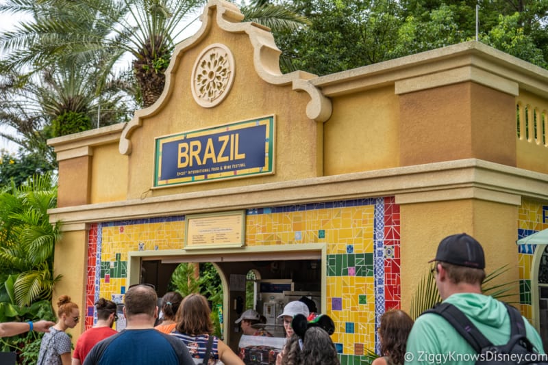 Brazil Review 2019 Epcot Food and Wine Festival booth