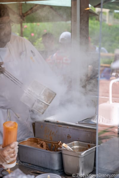 The Chocolate Studio Review 2018 Epcot Food and Wine Festival liquid nitrogen