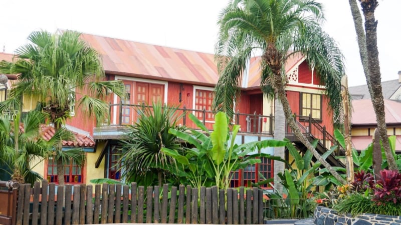 Magic Kingdom Club 33 in Adventureland has New Facade distance