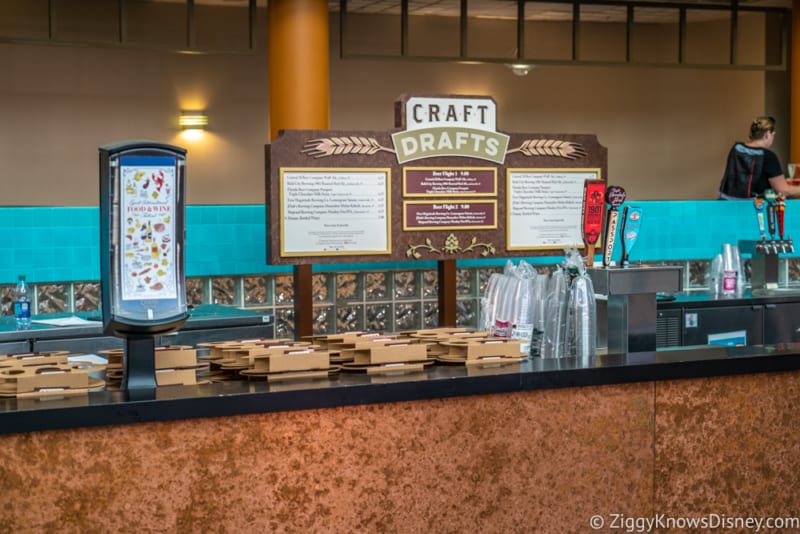 Craft Drafts Review 2018 Epcot Food and Wine Festival booth