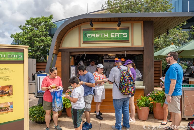 Earth Eats Review 2019 Epcot Food and Wine Festival booth