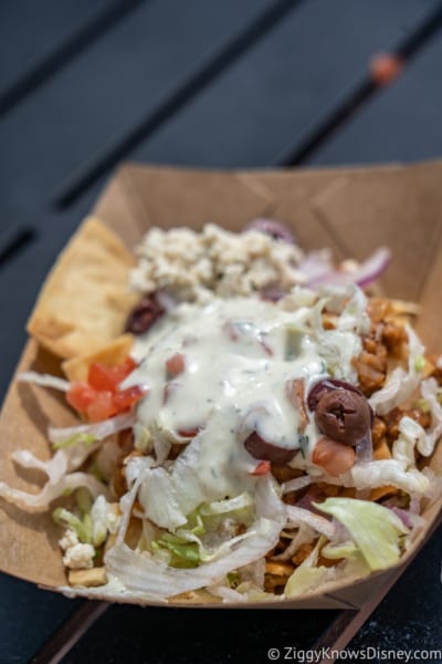 Greece Review 2018 Epcot Food and Wine Festival loaded greek nachos