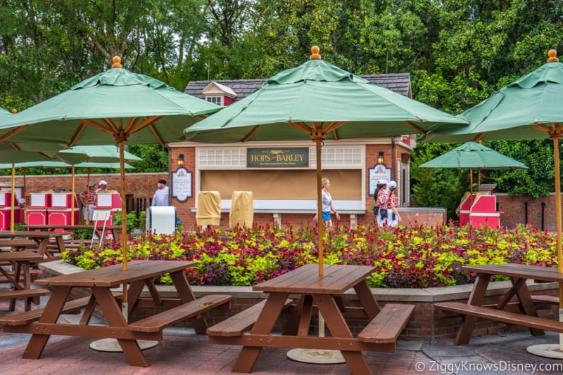 Hops and Barley Review 2018 Epcot Food and Wine Festival marketplace