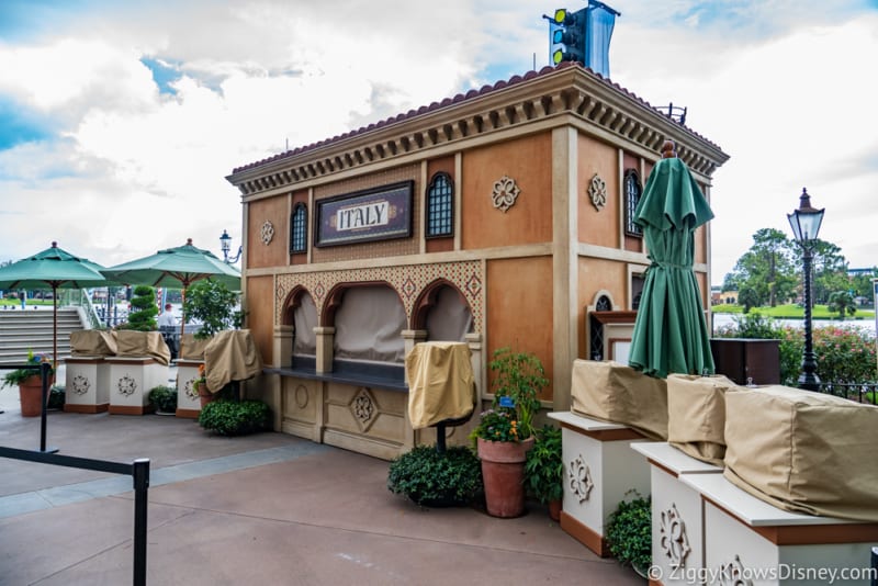 Italy Review 2019 Epcot Food and Wine Festival booth