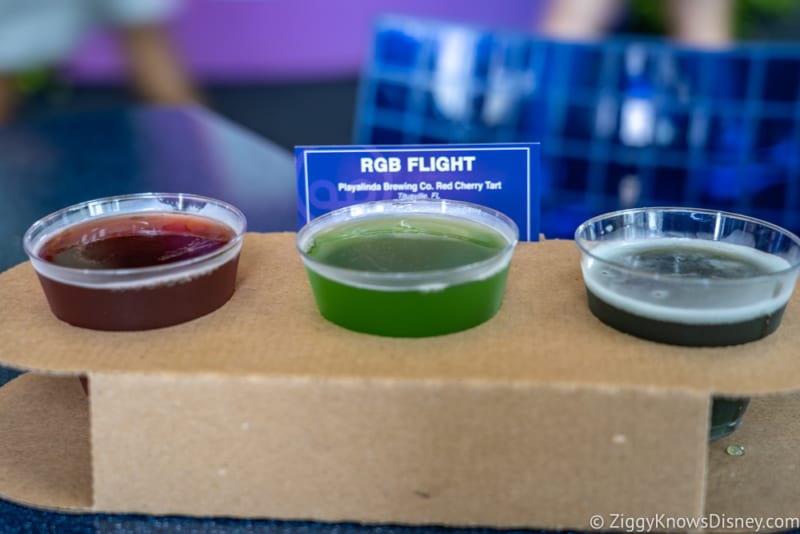 Light Lab Review 2018 Epcot Food and Wine Festival RGB Flight