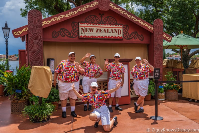 New Zealand Review 2018 Epcot Food and Wine Festival booth