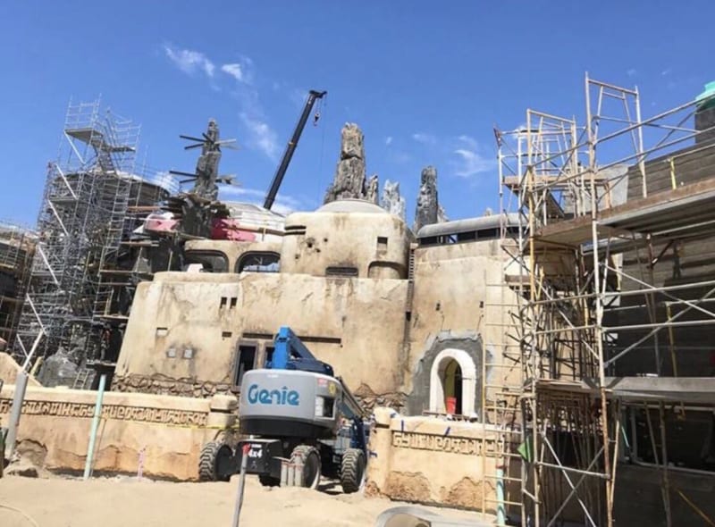 New Star Wars Galaxy's Edge Photos Leaked in Disneyland Park